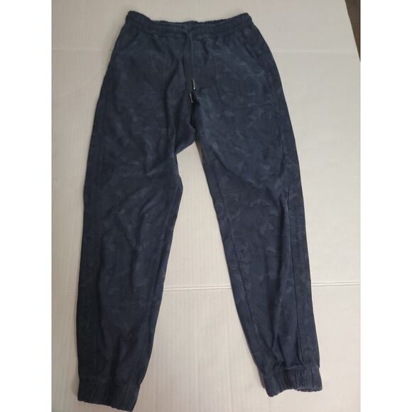 Athleta Womens 4 Camo Printed Farallon Jogger Pants Pull On Drawstring Pockets - Picture 2 of 10